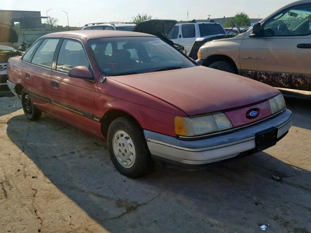 1FACP52UXMG175235 - 1991 FORD TAURUS GL BURGUNDY photo 1