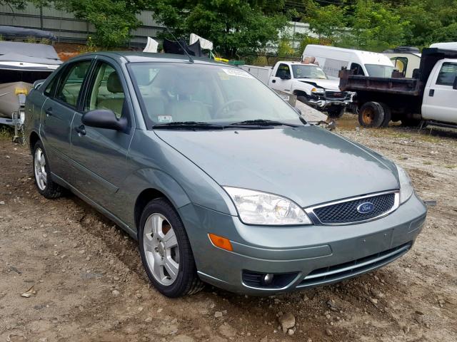 1FAFP34N65W294740 - 2005 FORD FOCUS ZX4 TEAL photo 1