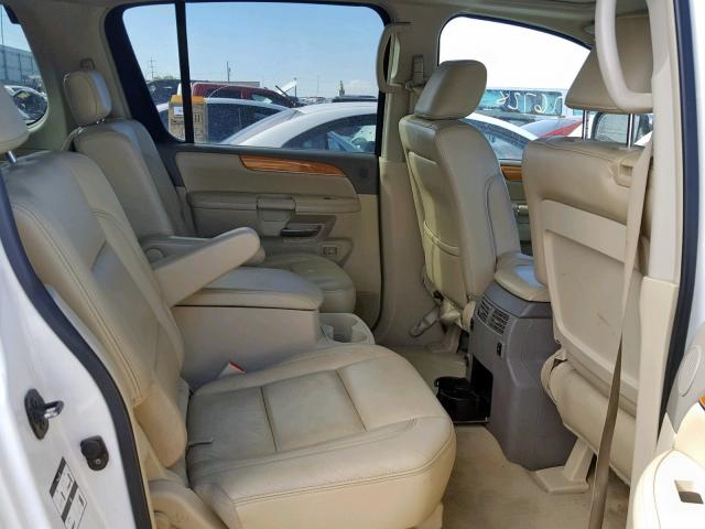 5N3AA08C68N907899 - 2008 INFINITI QX56 WHITE photo 6