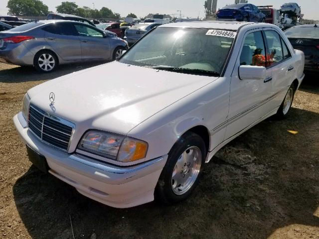 WDBHA29G0XA795971 - 1999 MERCEDES-BENZ C 280 WHITE photo 2