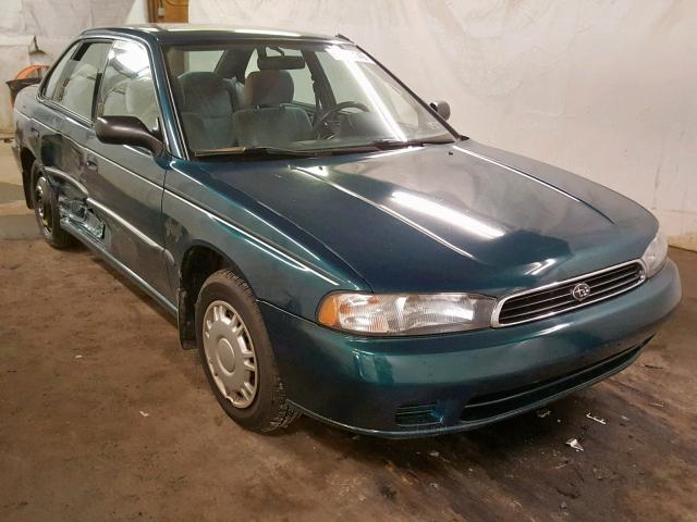 4S3BD435XT7208359 - 1996 SUBARU LEGACY L GREEN photo 1