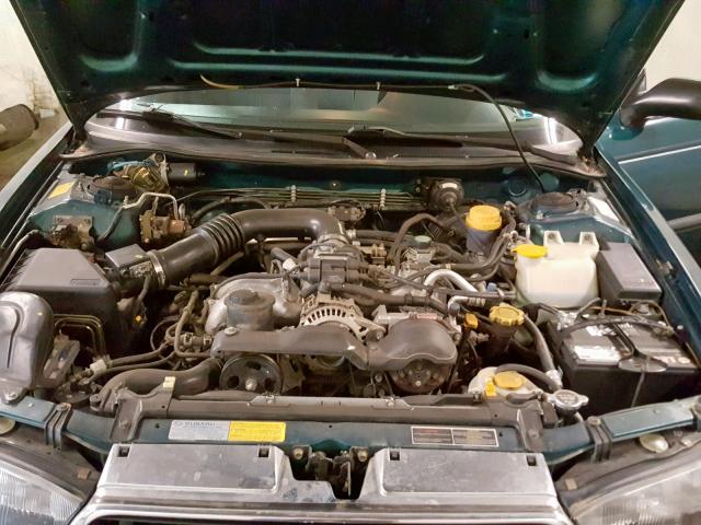 4S3BD435XT7208359 - 1996 SUBARU LEGACY L GREEN photo 7