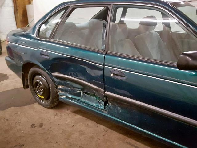 4S3BD435XT7208359 - 1996 SUBARU LEGACY L GREEN photo 9