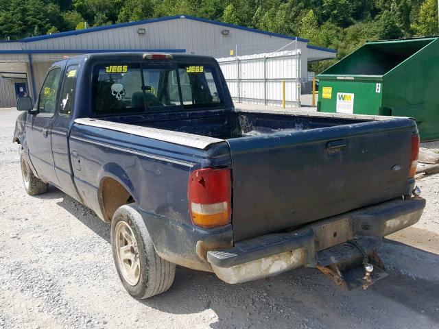 1FTCR14X1PPA86808 - 1993 FORD RANGER SUP BLUE photo 3