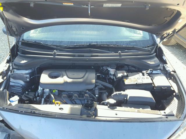 3KPC24A31JE032715 - 2018 HYUNDAI ACCENT SEL GRAY photo 7