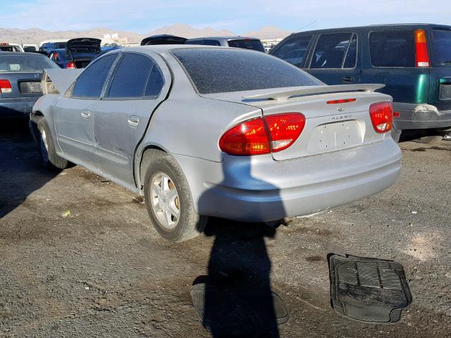 1G3NL52E04C218527 - 2004 OLDSMOBILE ALERO GL SILVER photo 3