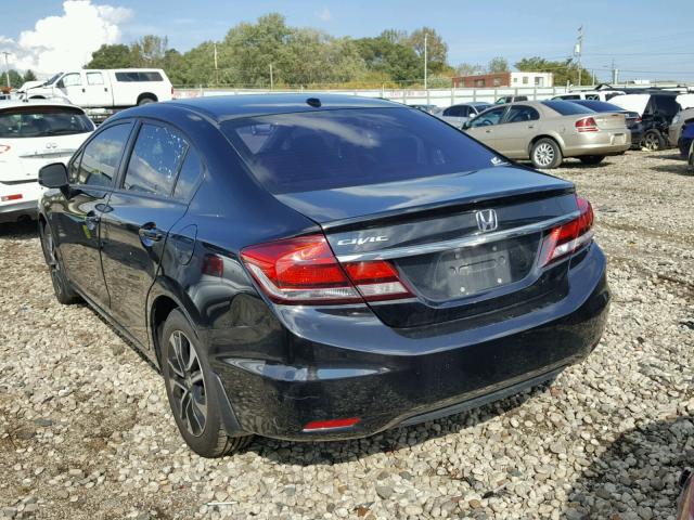 2HGFB2F97DH513724 - 2013 HONDA CIVIC EXL BLACK photo 3