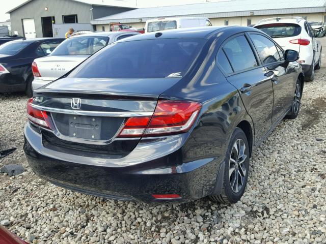 2HGFB2F97DH513724 - 2013 HONDA CIVIC EXL BLACK photo 4