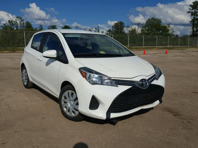 VNKKTUD35HA083384 - 2017 TOYOTA YARIS L WHITE photo 1