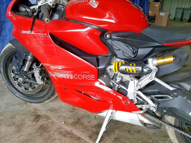 ZDM14BUW8EB021844 - 2014 DUCATI SUPERBIKE RED photo 9