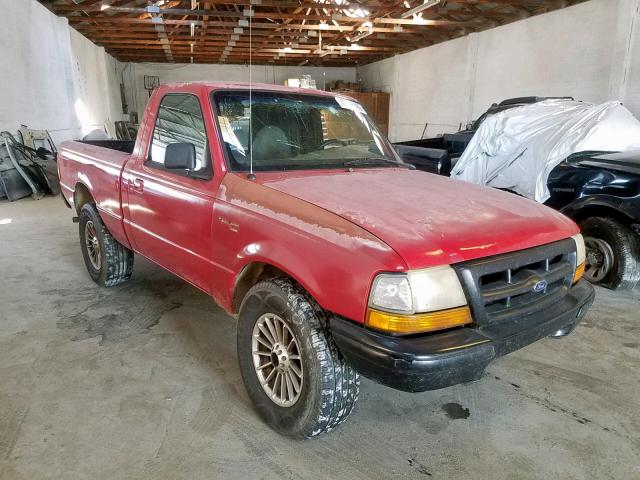 1FTYR10C2WUB62304 - 1998 FORD RANGER RED photo 1