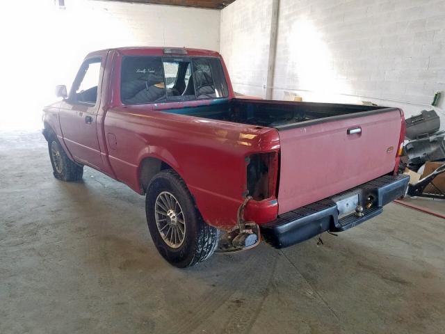 1FTYR10C2WUB62304 - 1998 FORD RANGER RED photo 3