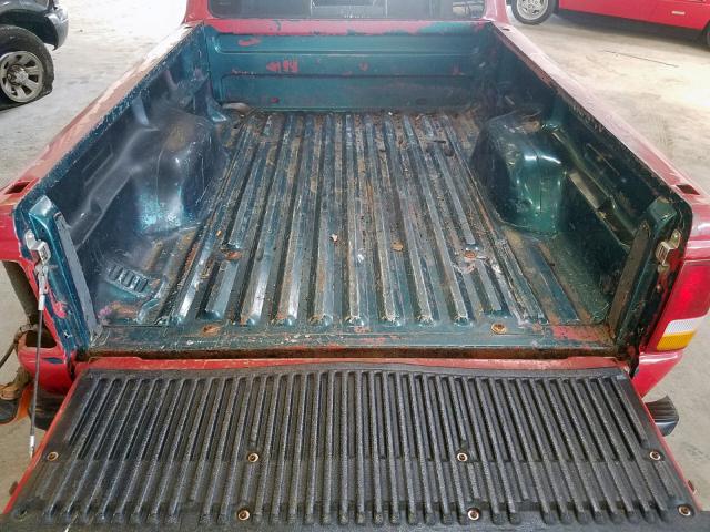 1FTYR10C2WUB62304 - 1998 FORD RANGER RED photo 6