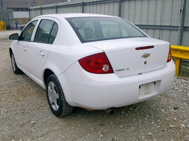 1G1AL58F277211423 - 2007 CHEVROLET COBALT LT WHITE photo 3