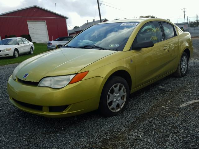 1G8AN12F94Z160080 - 2004 SATURN ION LEVEL GREEN photo 2
