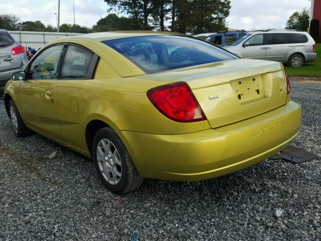 1G8AN12F94Z160080 - 2004 SATURN ION LEVEL GREEN photo 3