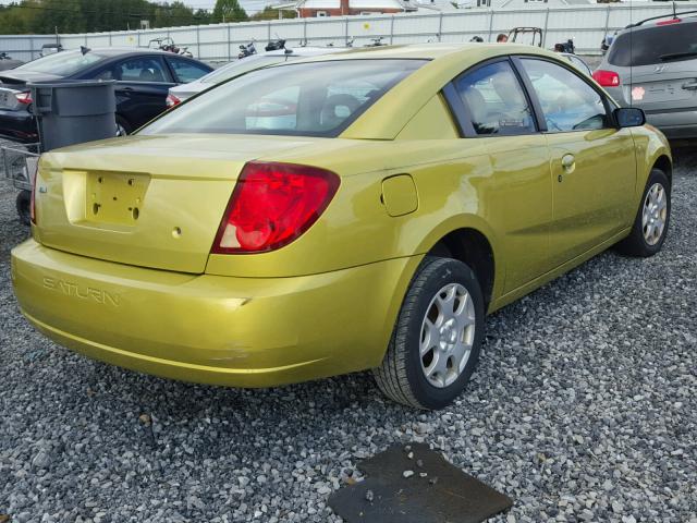1G8AN12F94Z160080 - 2004 SATURN ION LEVEL GREEN photo 4