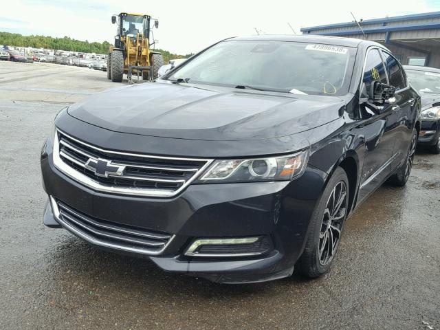 2G1165S34F9158341 - 2015 CHEVROLET IMPALA LTZ BLACK photo 2