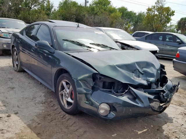 2G2WR524341135663 - 2004 PONTIAC GRAND PRIX GREEN photo 1