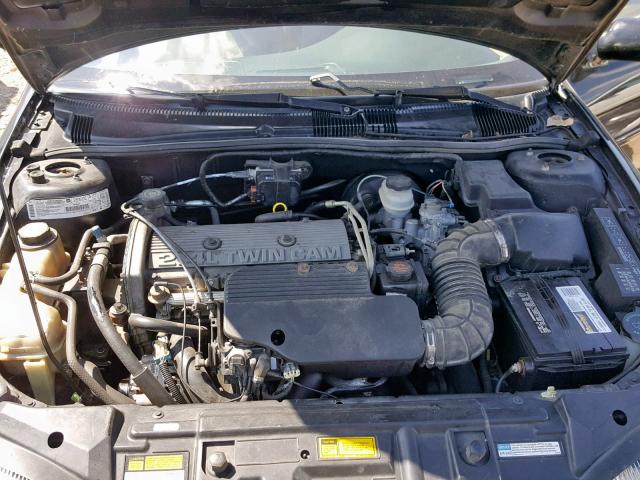 1G1JF12T4V7263695 - 1997 CHEVROLET CAVALIER Z BLACK photo 7