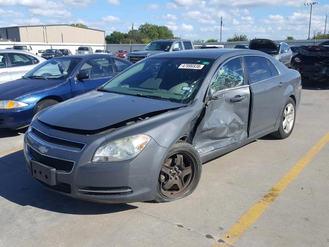 1G1ZG57B29F225790 - 2009 CHEVROLET MALIBU LS 灰色 照片 2
