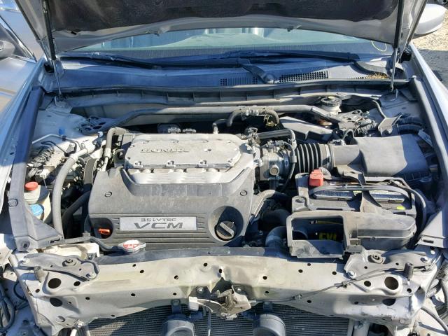 1HGCP3F80BA017502 - 2011 HONDA ACCORD EXL SILVER photo 7