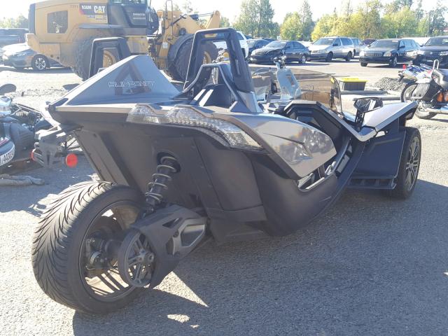 57XAASFA9G5107744 - 2016 POLARIS SLINGSHOT CHARCOAL photo 4