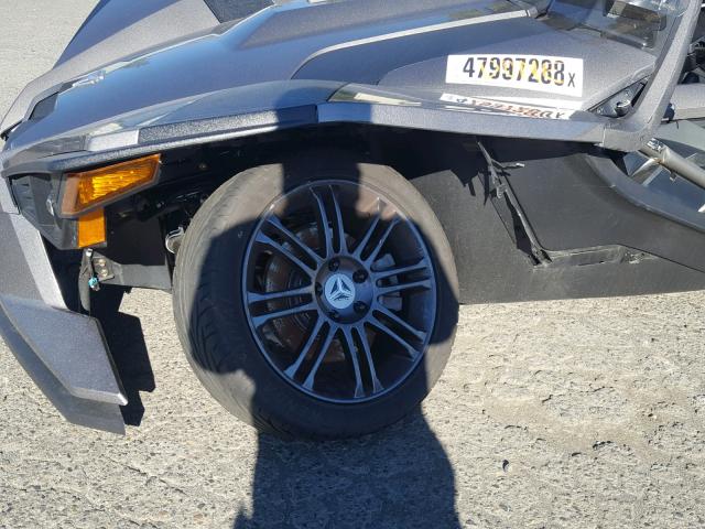 57XAASFA9G5107744 - 2016 POLARIS SLINGSHOT CHARCOAL photo 9