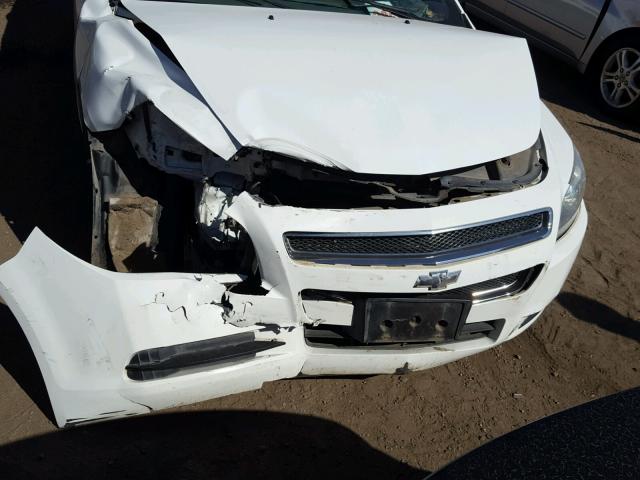 1G1ZA5E19BF251577 - 2011 CHEVROLET MALIBU LS თეთრი ფოტო 9