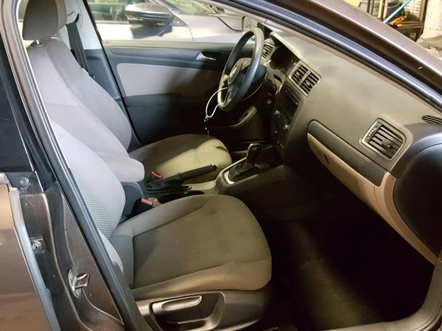 3VW2K7AJ6CM345602 - 2012 VOLKSWAGEN JETTA BASE Շագանակագույն լուսանկար 5