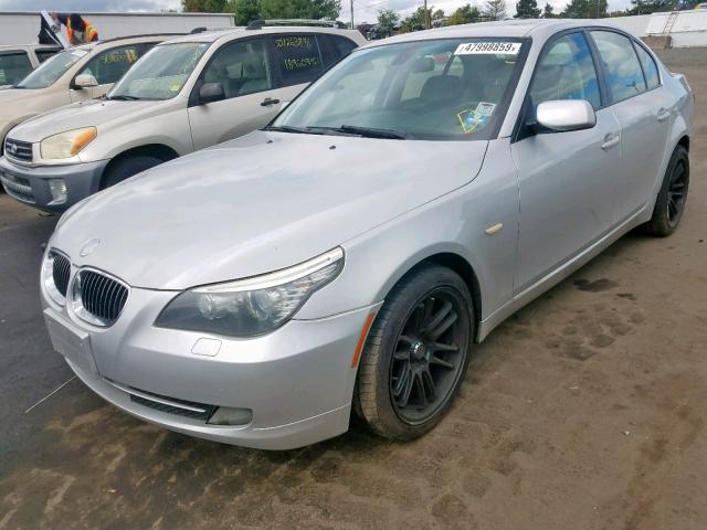 WBANV93588C130277 - 2008 BMW 535 XI SILVER photo 2