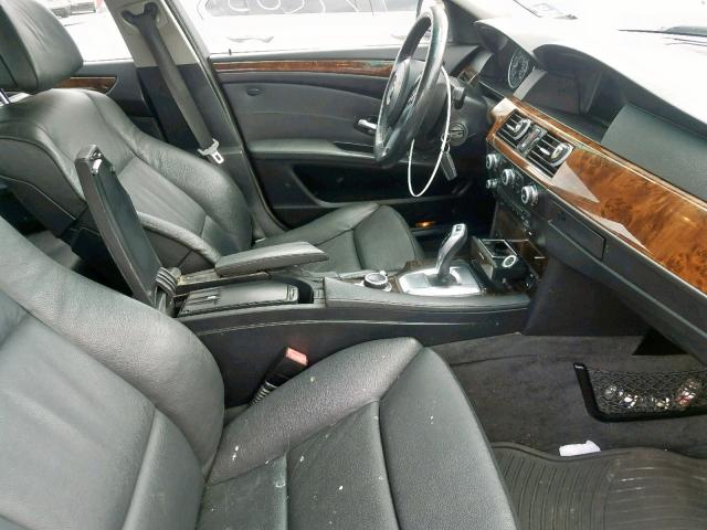 WBANV93588C130277 - 2008 BMW 535 XI SILVER photo 5