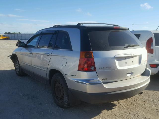 2C8GF68424R510223 - 2004 CHRYSLER PACIFICA SILVER photo 3