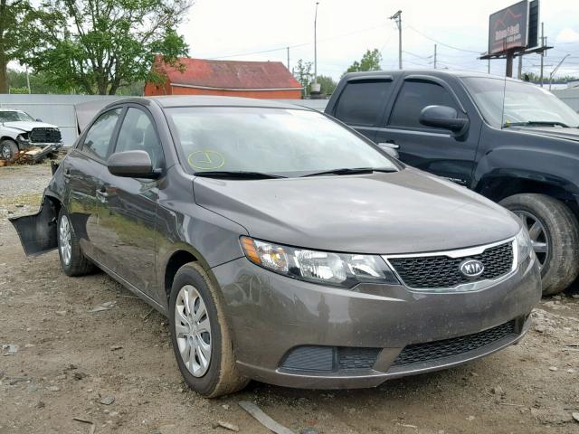 KNAFU4A29B5415133 - 2011 KIA FORTE EX GRAY photo 1