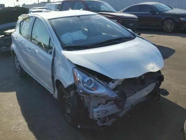 JTDKDTB37F1108589 - 2015 TOYOTA PRIUS C WHITE photo 9