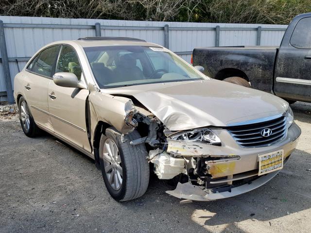 KMHFC4DF4AA450829 - 2010 HYUNDAI AZERA GLS GOLD photo 1