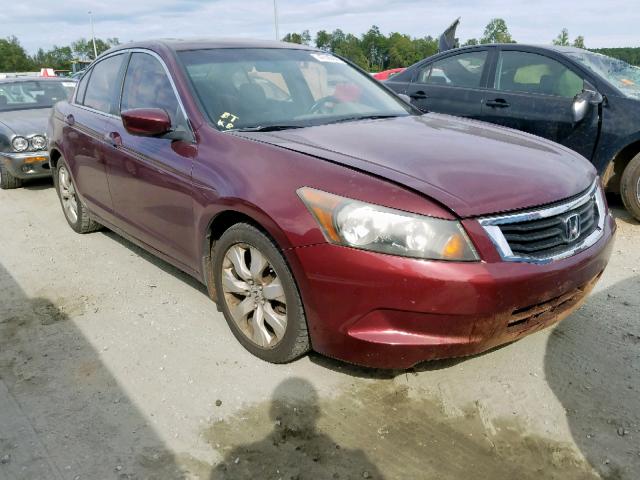 1HGCP268X9A083513 - 2009 HONDA ACCORD EXL BURGUNDY photo 1