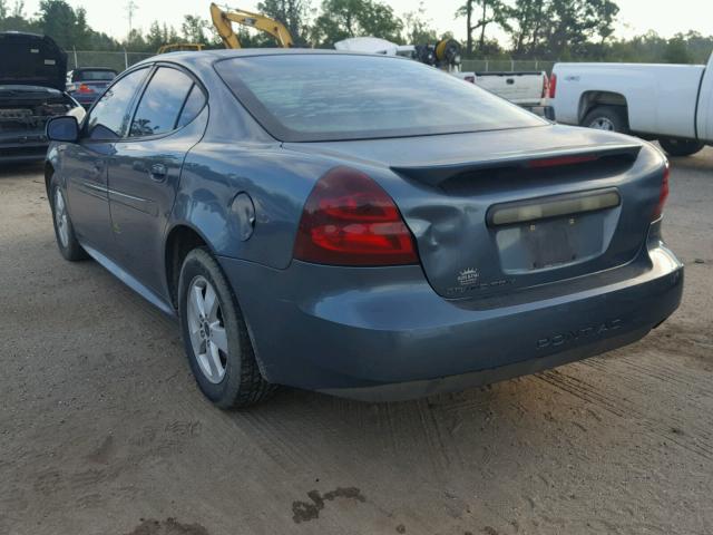 2G2WP552061199713 - 2006 PONTIAC GRAND PRIX GRAY photo 3
