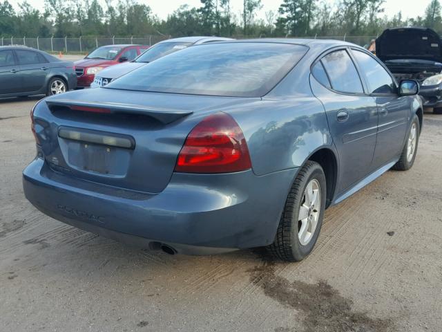 2G2WP552061199713 - 2006 PONTIAC GRAND PRIX GRAY photo 4