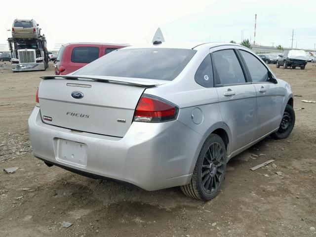 1FAHP3GN3BW143810 - 2011 FORD FOCUS SES SILVER photo 4