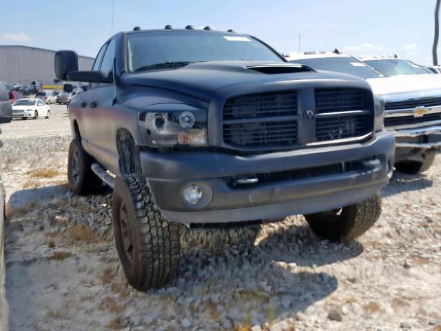 3D7KS28C46G115773 - 2006 DODGE RAM 2500 S შავი ფოტო 1