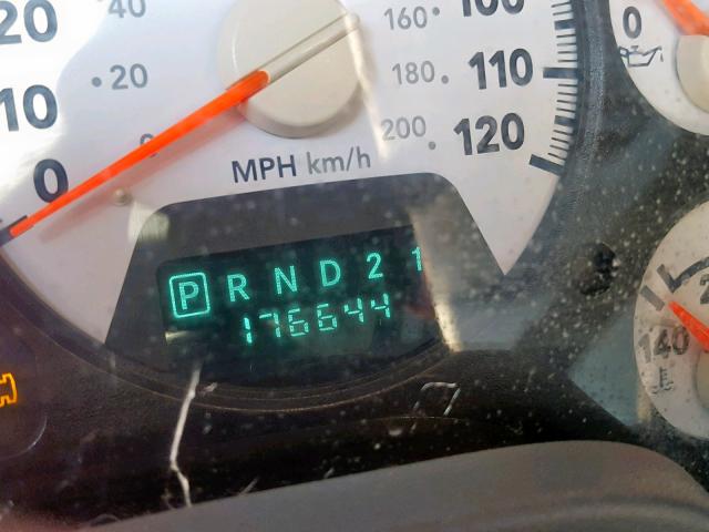 3D7KS28C46G115773 - 2006 DODGE RAM 2500 S შავი ფოტო 8