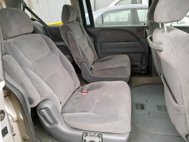 5FNRL38225B088595 - 2005 HONDA ODYSSEY LX SILVER photo 6