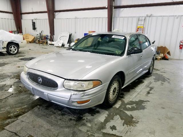 1G4HP54K524240501 - 2002 BUICK LESABRE CU SILVER photo 2