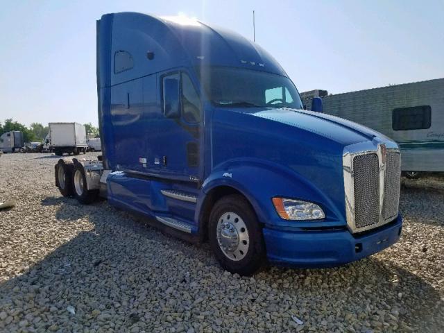 1XKFD49XXCJ304400 - 2012 KENWORTH CONSTRUCTI BLUE photo 1