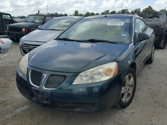 1G2ZH178264130658 - 2006 PONTIAC G6 GT GREEN photo 2