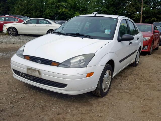 1FAFP33P93W131886 - 2003 FORD FOCUS LX WHITE photo 2