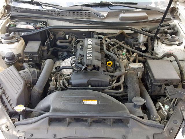 KMHHT6KD2BU045350 - 2011 HYUNDAI GENESIS CO WHITE photo 7