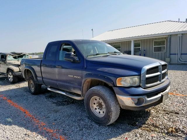 3D7KU28C94G191013 - 2004 DODGE RAM 2500 S Կապույտ լուսանկար 1