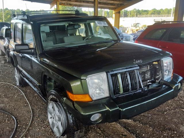 1J8HH48N96C346616 - 2006 JEEP COMMANDER 绿色 照片 1